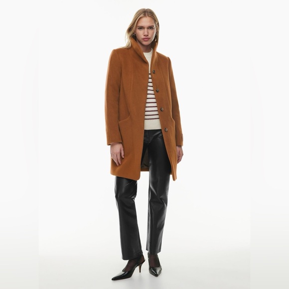 Wilfred Cocoon Coat – Size XS (Colour: Cigar) - Picture 4 of 14